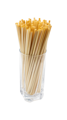 Buğday Sapından Ekolojik Pipet 20cm - 5000 Adet (Koli) - 5