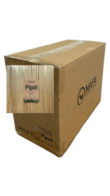 Buğday Sapından Ekolojik Pipet 20cm - 5000 Adet (Koli) - 1