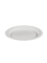 Şeker Kamışından Ekolojik Tabak 18cm - 50 Adet - 2