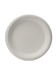 Şeker Kamışından Ekolojik Tabak 18cm - 50 Adet - 1